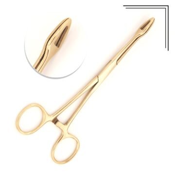 Gold Plated Pennington Forceps