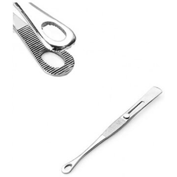 Mini Foerster Sponge Tweezer with Back Lock (5.5")