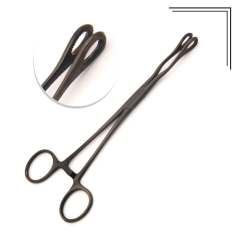 Black Sponge Forceps
