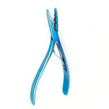 "Professional Blue Plasma Hair Extension Plier