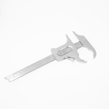Gauge caliper for dermal anchor placement – professional body piercing instrument