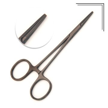 Black Haemostatic Forceps