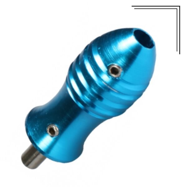 Blue Aluminium Tattoo Grip I