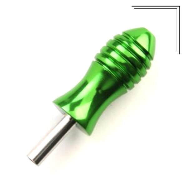 Green Aluminium Tattoo Grip I