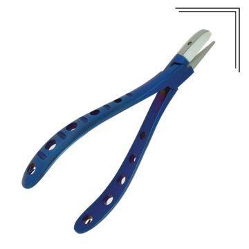 Nylon Jaw Flat/Round Pliers for eyewire, endpiece, and round shape adjustment on eyewear frames
