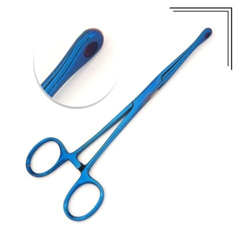 Blue Sponge Forceps