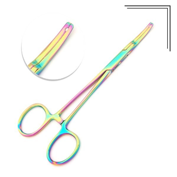 Multi Colors Dermal Anchor Holding Forceps