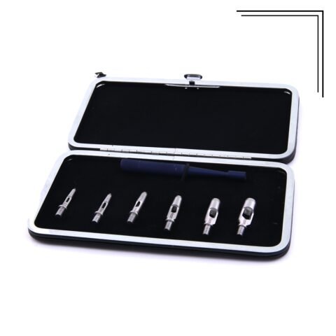 Adjustable points dermal punches