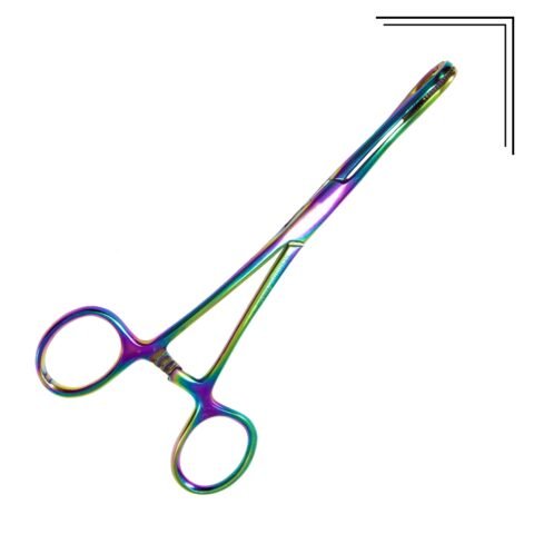 Forester Forceps (Oval-Clamp) Slotted