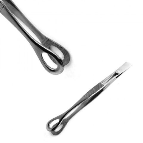 STANDARD FORESTER SPONGE TWEEZER 5.5" WITH BACK LOCK