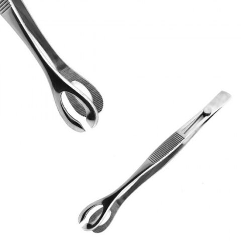 STANDARD FORESTER SPONGE TWEEZER 5.5" 3MM SLOT