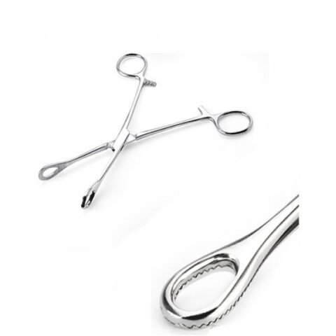 STANDARD FORESTER SPONGE FORCEPS 6"
