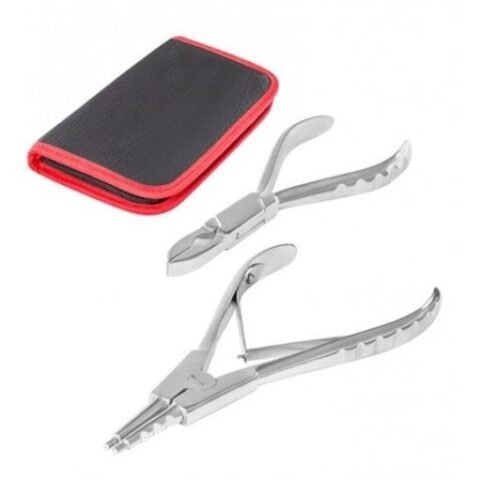 2-Piece Ring Opening & Closing Pliers Kit - 6″ Opener & 5″ Closer Set