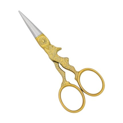 Gold Animal Motif Embroidery Scissors