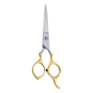 Gold Handle Professional Hair Cutting Scissor