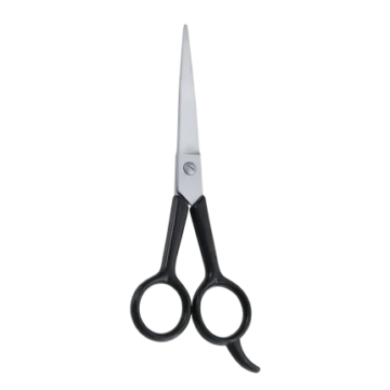 Black Plastic Handle Professional Hair Cutting Scissor – 5.5 Inch
