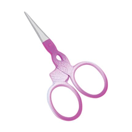 Pink Embossed Pattern Scissors