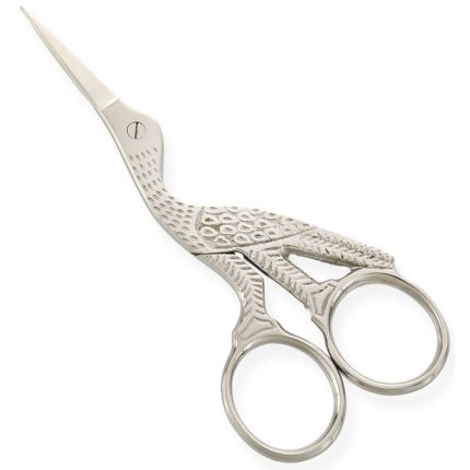 Crane Design Embroidery Scissors