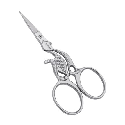 .Silver Animal Figurine Embroidery Scissors