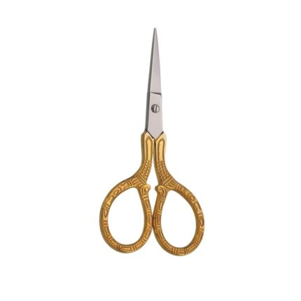 Gold Patterned Handle Embroidery Scissors