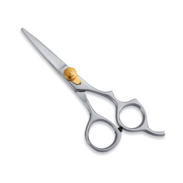 6 inches Professional Mirror Polished Hair Dressing Hair Cutting Scissor Shear Gold Nut Bolt Screw