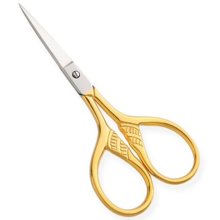 Gold-Plated Decorative Embroidery Scissors