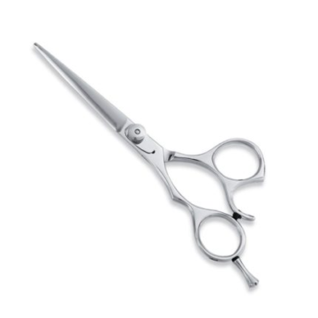 Mirror Polished Left-Hand Razor Edge Barber Scissor
