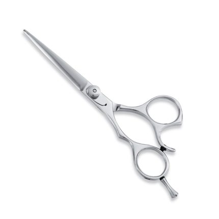 Mirror Polished Left-Hand Razor Edge Barber Scissor