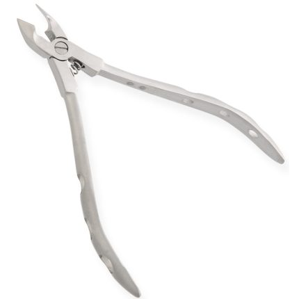 Professional stainless steel nipper tool with an ergonomic handle design