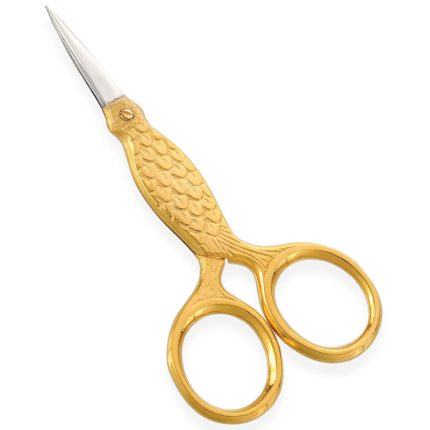 Fish Scale Gold Embroidery Scissors