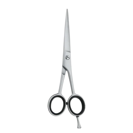5.5 Inch Hair Cutting Scissor Satin Finish Removable Finger Rest