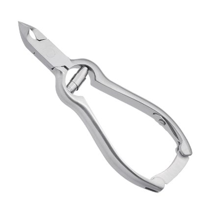 Professional beauty and care nipper tool with barrel spring hinge