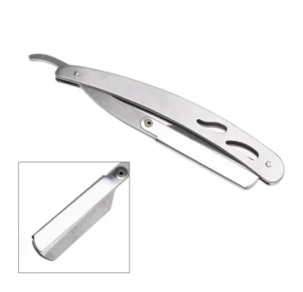 Cutout Handle Straight Razor