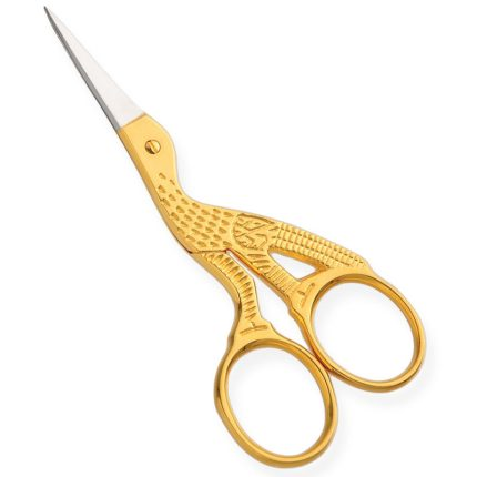Golden Crane Embroidery Scissors