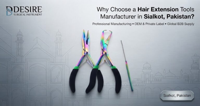 Why Choose a Hair Extension Tools Manufacturer in Sialkot, Pakistan?