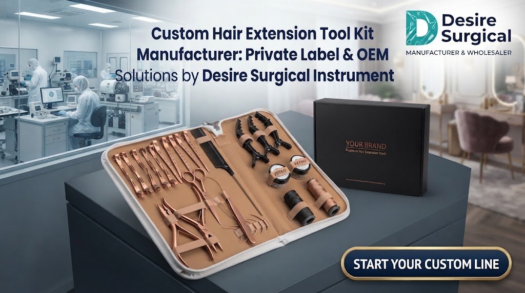 Custom Hair Extension Tool Kit Manufacturer Private Label OEM