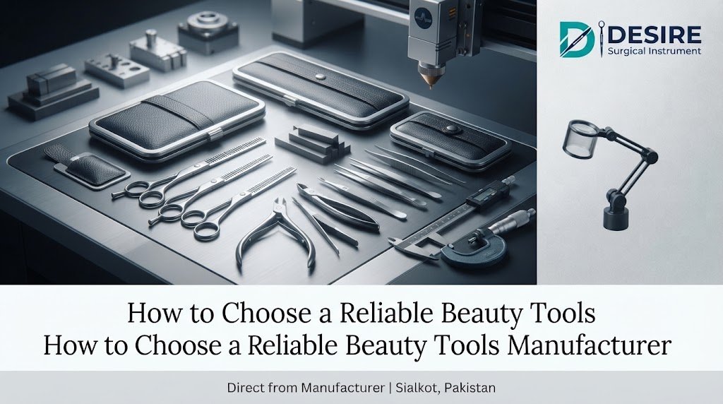 Reliable beauty tools manufacturer evaluation checklist for surgical-grade stainless steel sourcing.