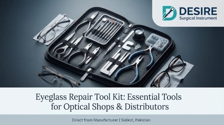 Eyeglass Repair Tool Kit: Essential Tools for Optical Shops & Distributors