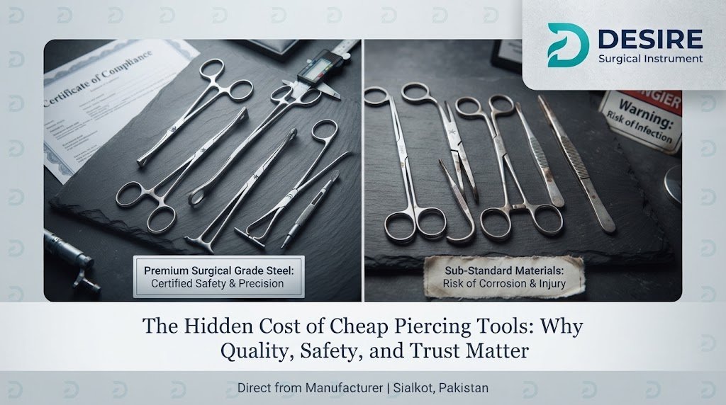 The Hidden Cost of Cheap Piercing Tools: Why Quality, Safety, and Trust Matter
