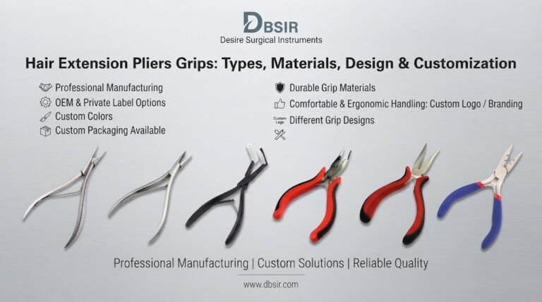 Hair Extension Pliers Grips: Types, Materials & Customization Options