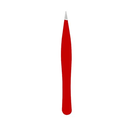Eyebrow Pointed Tweezers - Red