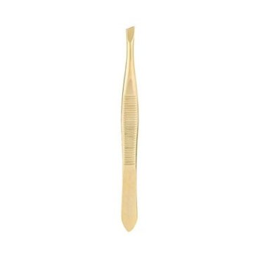 Gold ergonomic claw tweezers crab-jaw tip wholesale – precision beauty tool by Desire Surgical Instruments