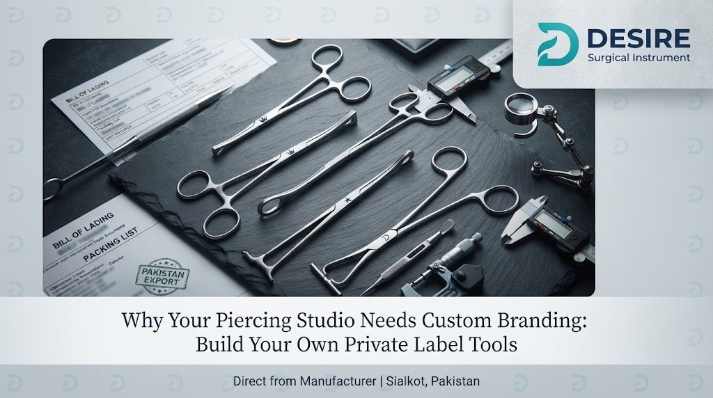 Why Your Piercing Studio Needs Custom Branding: Build Your Own Private Label Tools