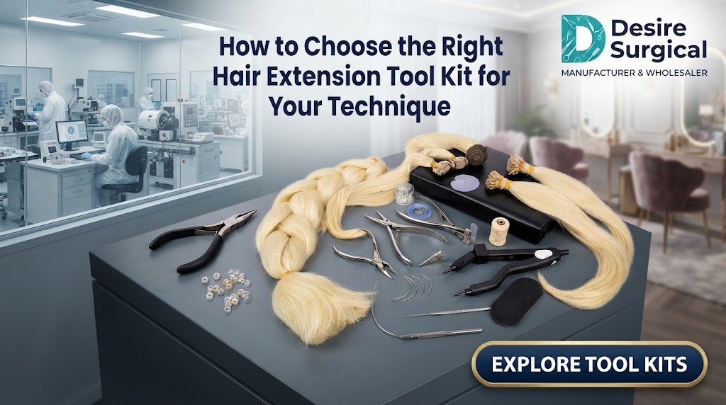 Comparing Hair Extension Application Techniques and Tools