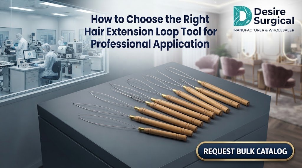 Professional Hair Extension Loop Tool