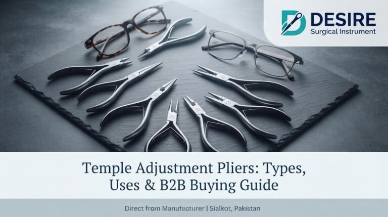 Temple Adjustment Pliers: Types, Uses & B2B Buying Guide