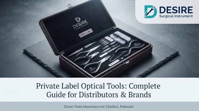 Private Label Optical Tools: A Complete Guide for Distributors & Brands