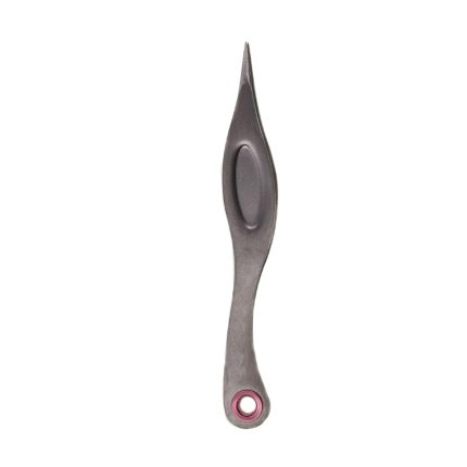 Eyebrow Pointed Tweezers - Gunmetal Soft Grip