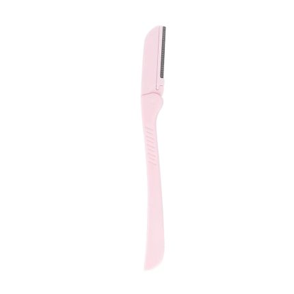 Plastic Soft Pink Eyebrow Razor