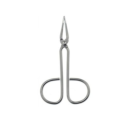 Silver Scissor Eyebrow Tweezers